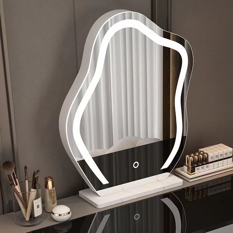 Large Cloud-Shaped LED Makeup Mirror