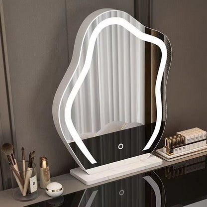 Large Cloud-Shaped LED Makeup Mirror