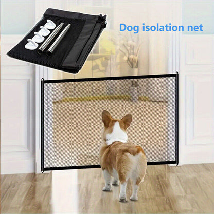 Safety Mesh Gate – Portable Dog & Cat Barrier