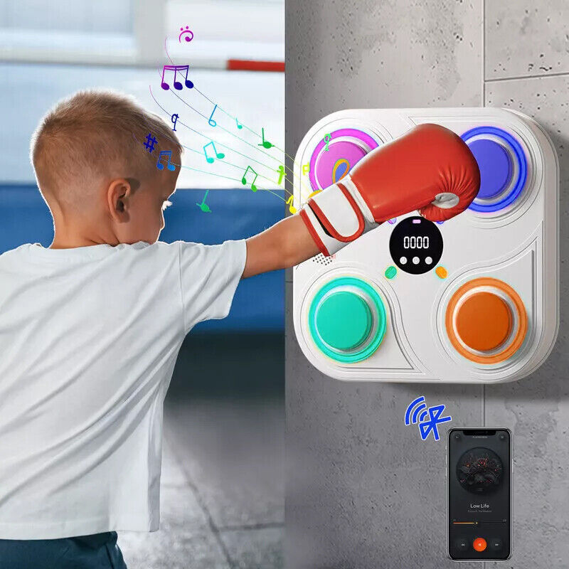 Smart Bluetooth Music Boxing Machine with LED