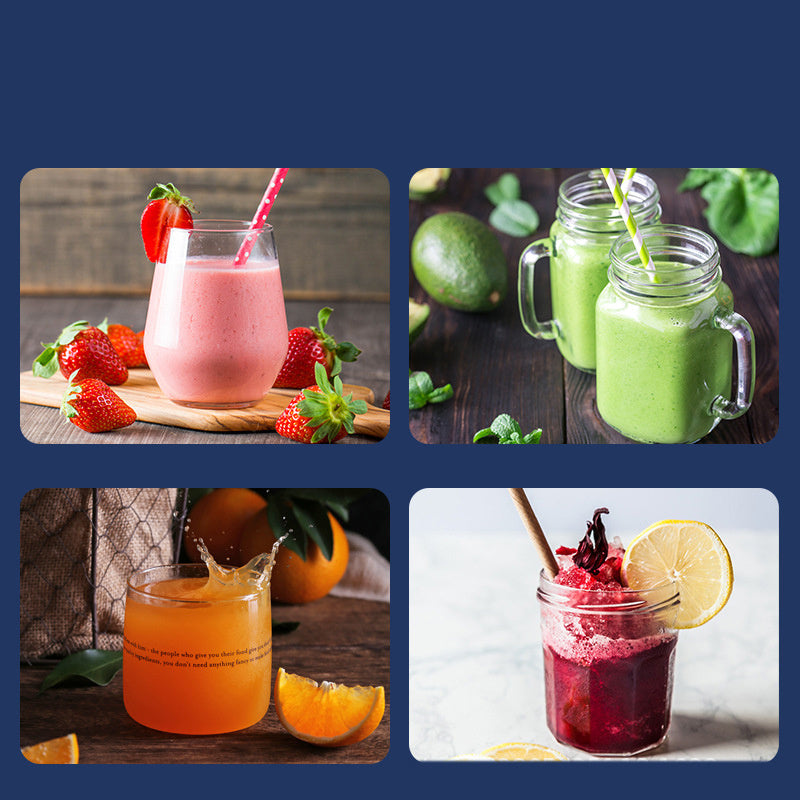 Portable electric blender 6 blades
