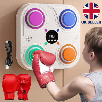 Smart Bluetooth Music Boxing Machine with LED