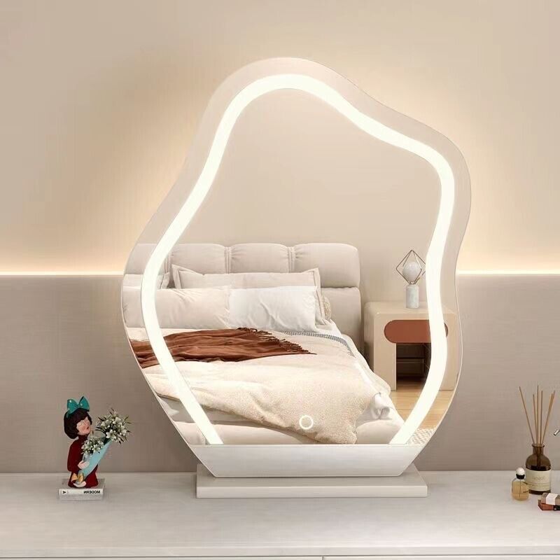 Large Cloud-Shaped LED Makeup Mirror