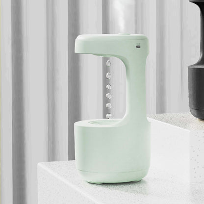 Anti-Gravity Aroma Humidifier with Clock