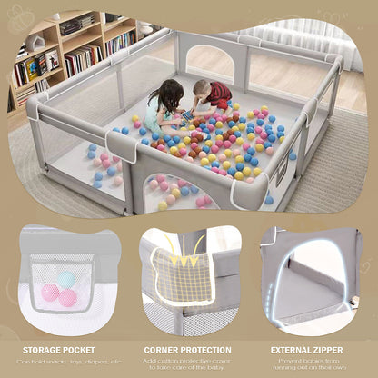 Baby Playpen with Mat – Indoor & Outdoor