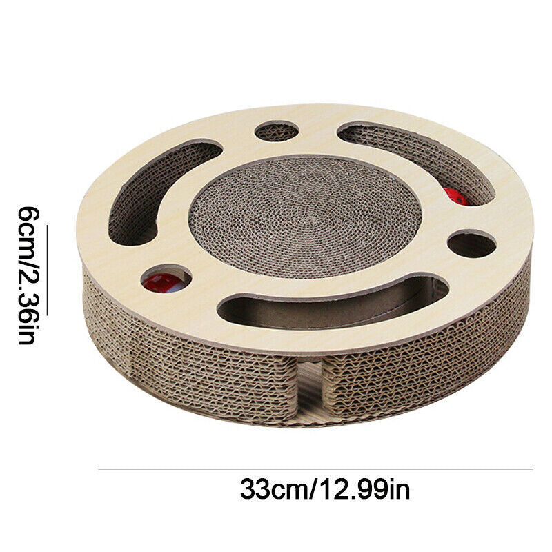 3-in-1 Cat Scratcher Toy