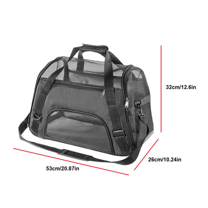 Pet Carrier Bag – Foldable Travel Box for Cats & Small Dogs