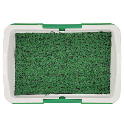 Pet Dog Toilet Mat – Indoor Potty Training Grass Tray