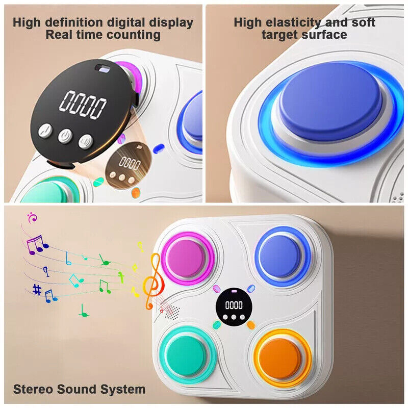 Smart Bluetooth Music Boxing Machine with LED