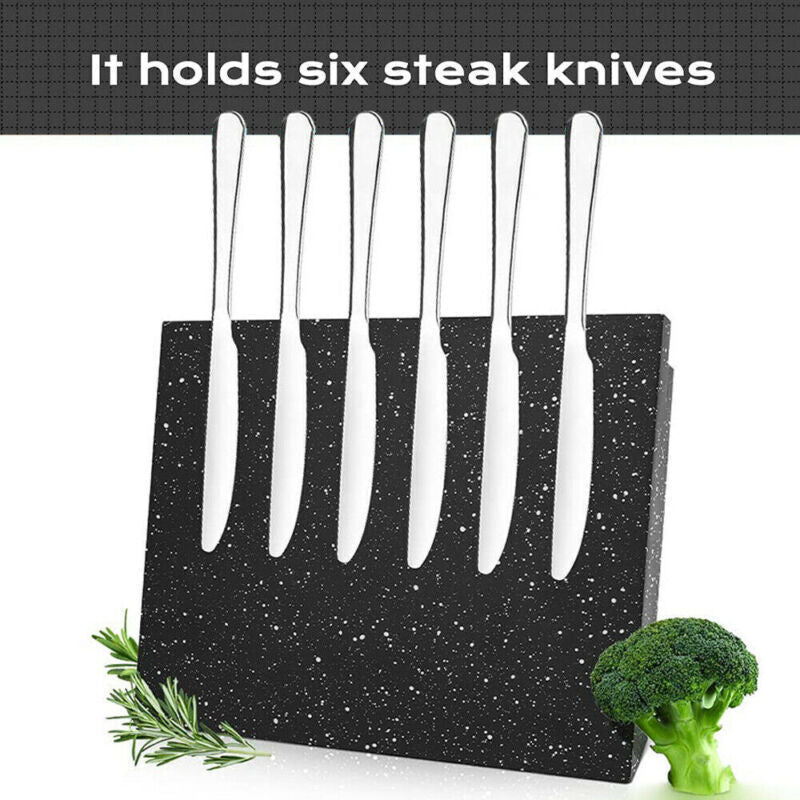 Magnetic Knife Holder Block – Kitchen Organiser