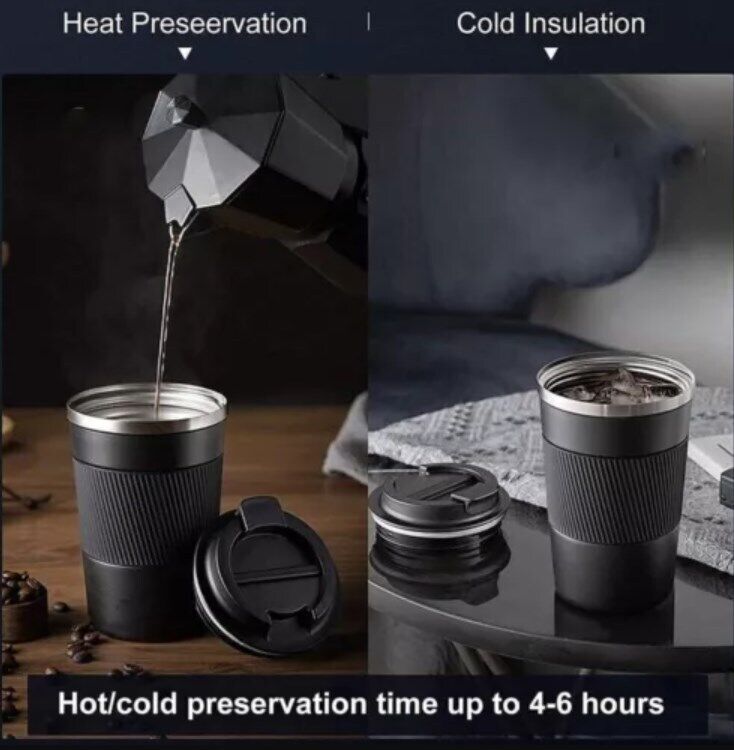Coffee Travel Mug – Stainless Steel 510ml