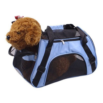 Pet Carrier Bag – Foldable Travel Box for Cats & Small Dogs