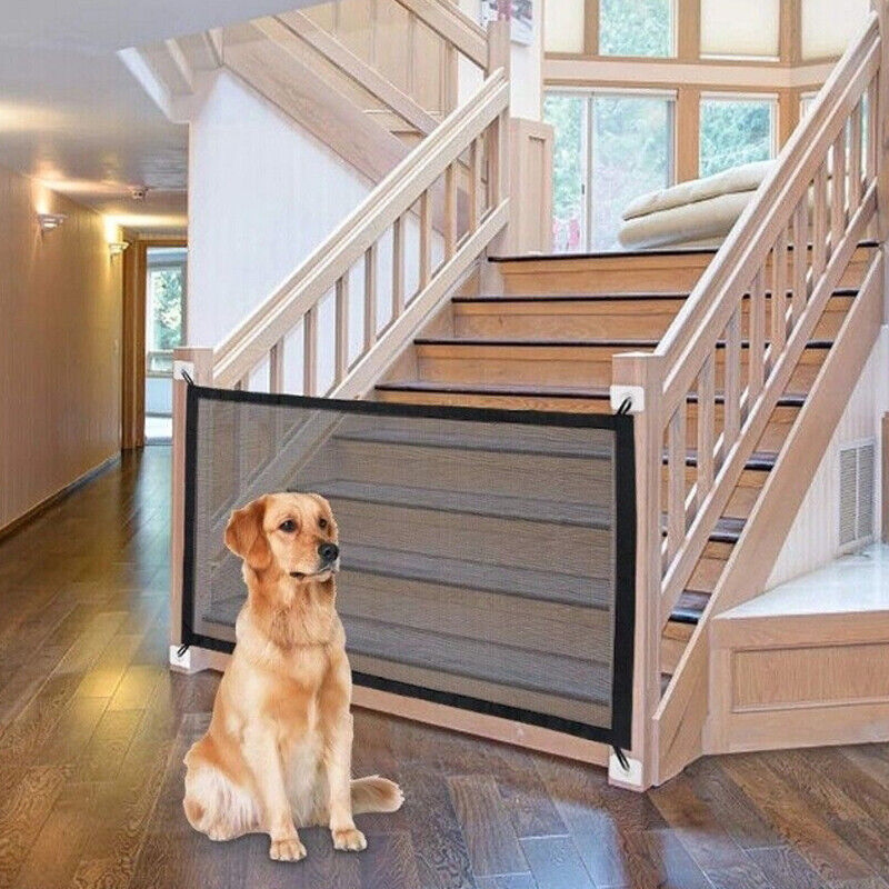 Safety Mesh Gate – Portable Dog & Cat Barrier